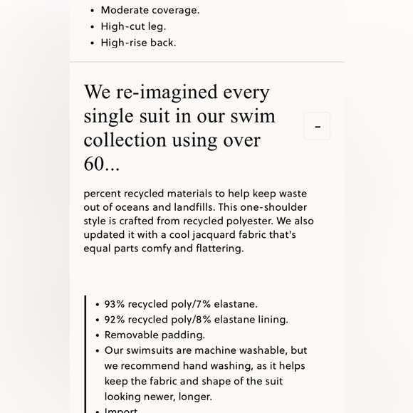 J Crew 1 Pc Swimsuit Plus Textured Jacquard 1 Shoulder Green Sz 22 (3X) NWT - Picture 4 of 7